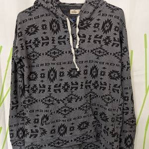 Hollister xs/s loose fitting hoodie like new
